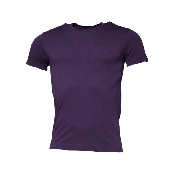 Dolce & Gabbana Violet Cotton Crew Neck Short Sleeve Men's T-shirt (Pre-Owned)
